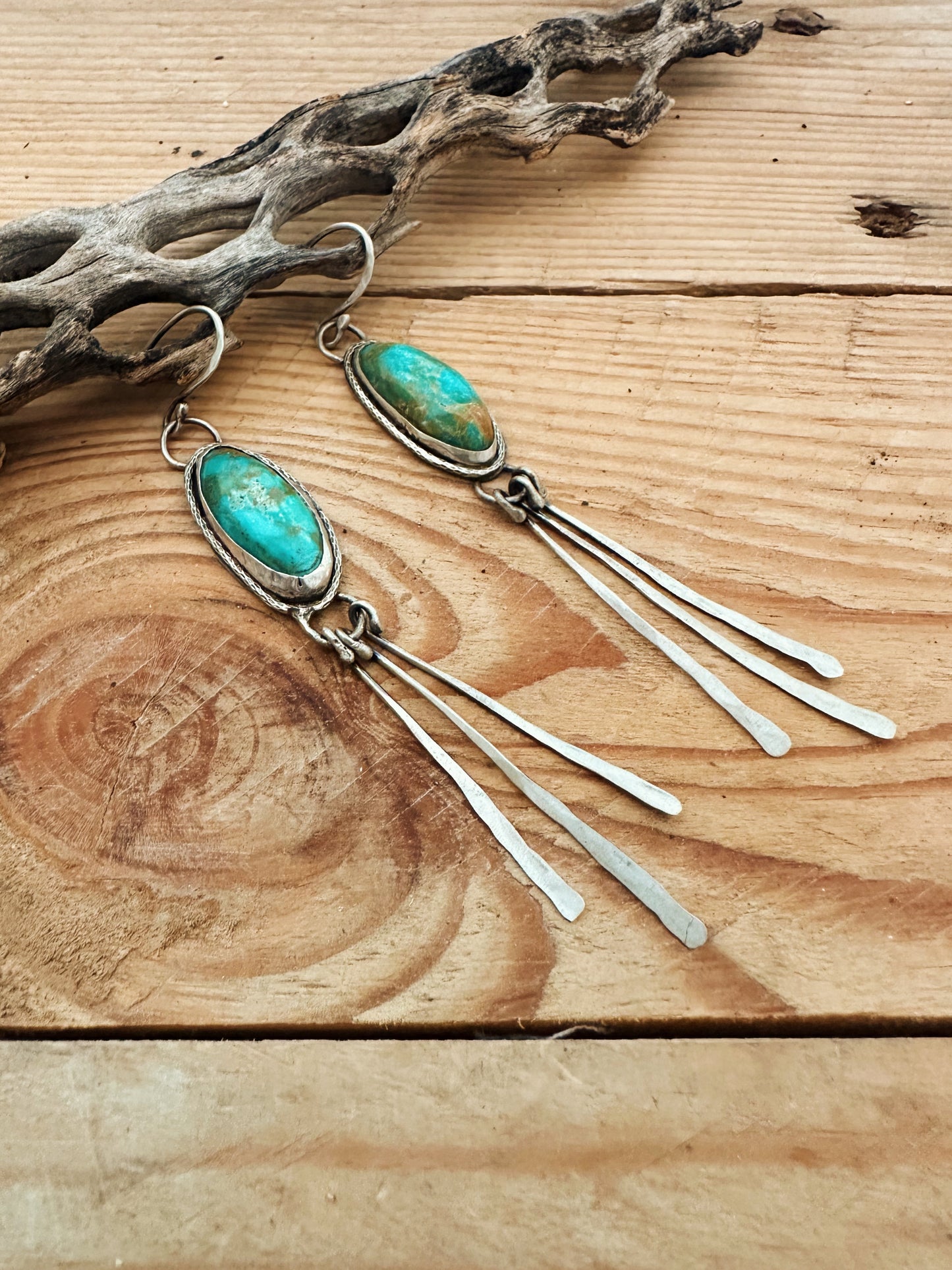 Turquoise danglers