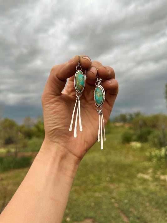 Turquoise danglers