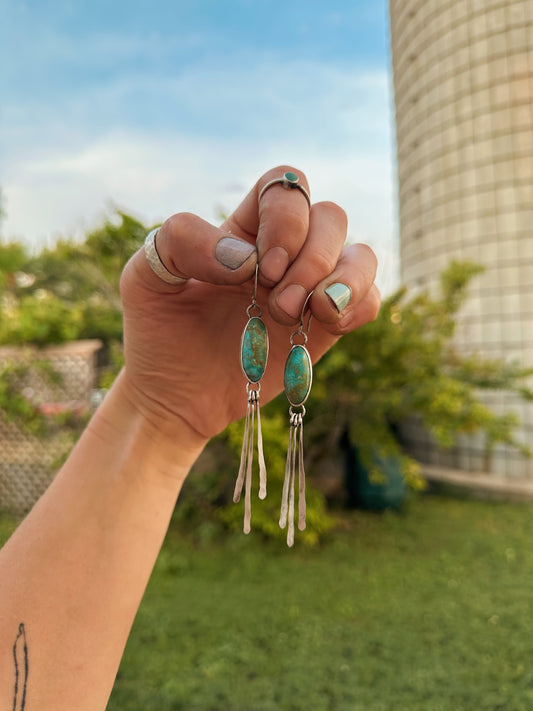 Turquoise danglers