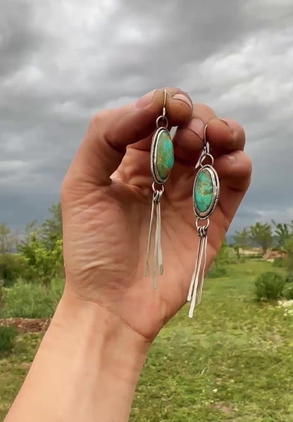 Turquoise danglers