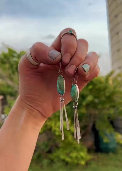 Turquoise danglers